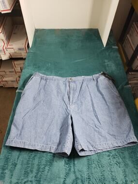 Architect Shorts Size 44 Mens Blue Bermuda Elastic Waist Flat Stretch NWT
